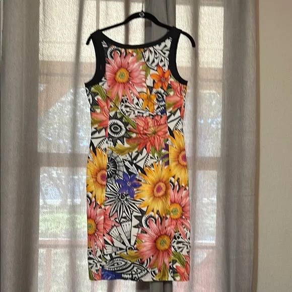 Marc Cain floral sheath dress BNWOT - Picture 3 of 15